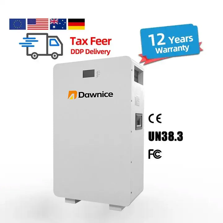 Wall Mounted Solar Power Generator 5Kwh 48V 10KW 2.5kw 5.12v 24V 100Ah Lithium Batteries Solar Energy System Power Wall