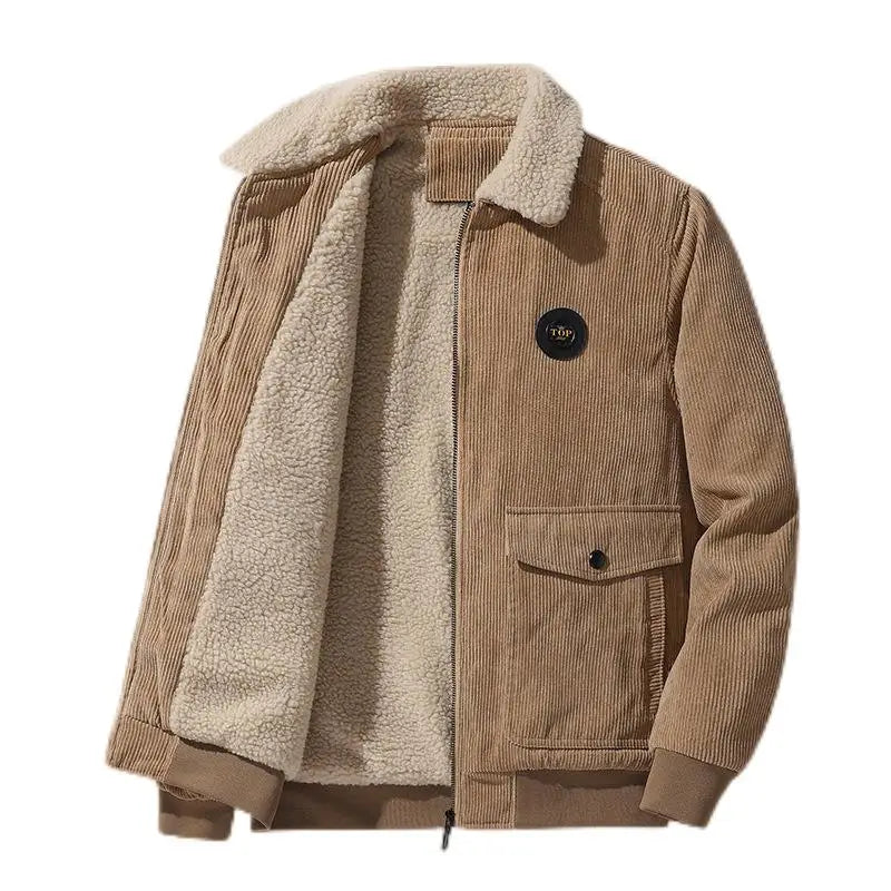 LAYENNE Quilted Jumper Unisex Luxury Overfit Fleece Jacket