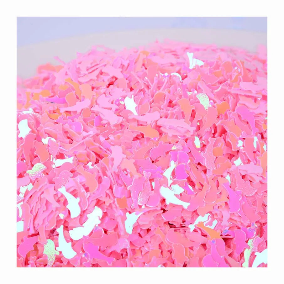 4*7mm Small Nail Dolphin Paillette Sequins Diy Garment Costume Dress Embellishment Decorated Confetti Craft Bulk Loose Sequins