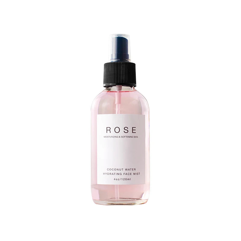 120ml Organic 100% Pure Rose Water Natural Floral Water Facial Toner Skin Moisturizer Plant Extract Face Care Make up Water