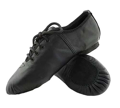 EU Factory in Stock Wholesale  Unisex Dancing Oxford Soft Lace-up  Jazz Lace-up Shoes Soft Jazz Dancing Shoes