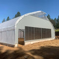Skyplant Large Auto Blackout Light Deprivation Greenhouse Low Cost Single Double Layer Featuring Plastic PVC PE Steel Poly