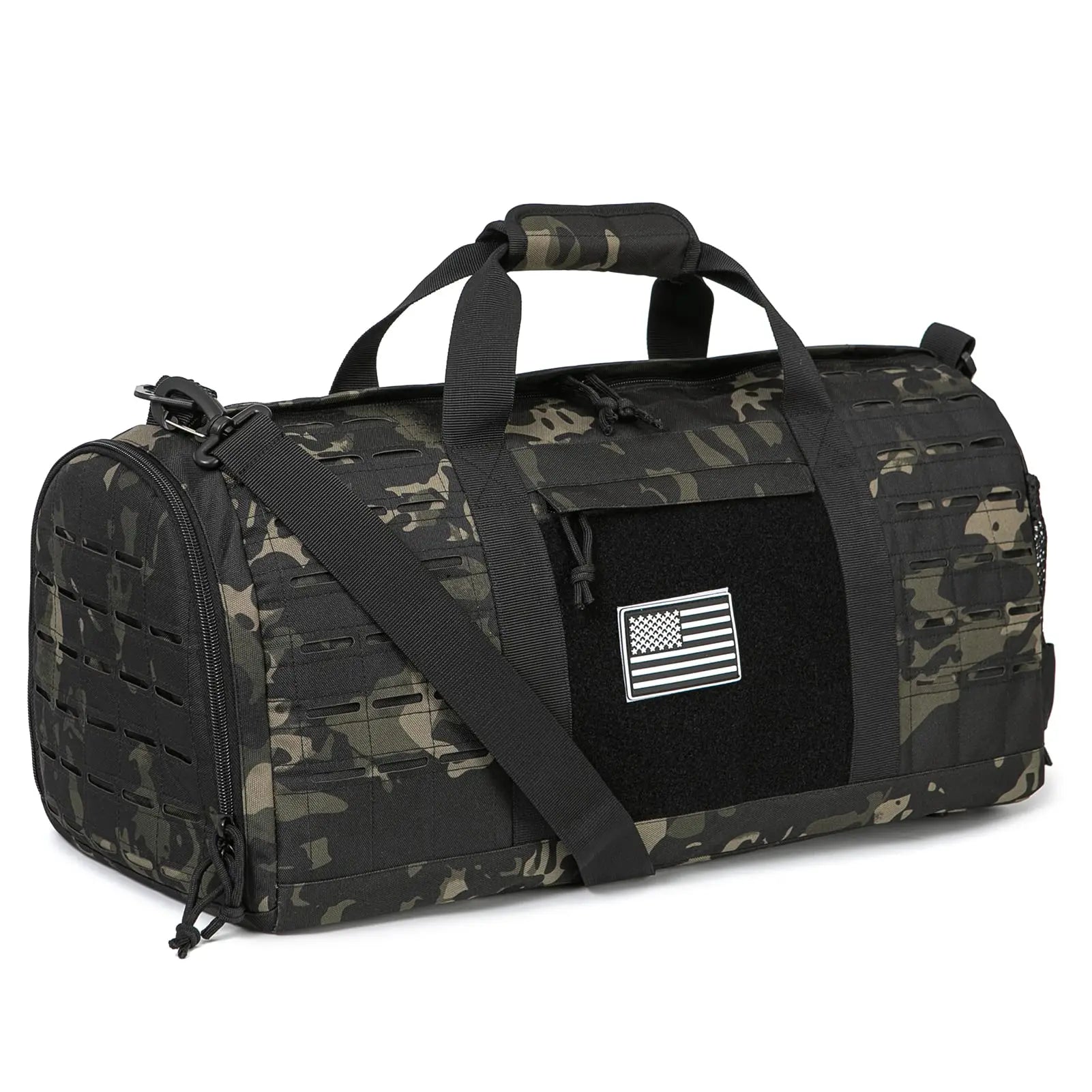 Best Xl Large Big Camo Camouflage Tactical Gym Duffle Bag for Men with Shoe Compartment and Molle