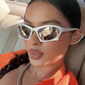 SKYWAY Fashion Shades Irregular Frame Sport Cycling Sun Glasses Sports Sunglasses