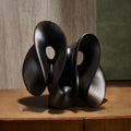 Home Decor Interior Modern Table Living Room Black Sculpture Ornament Luxury Home Decor Accessories