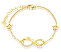 Simple and Versatile Dragon Infinity Charm Bracelet 925 Sterlings Silver Bracelets Jewelry Women