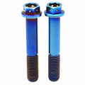 M6/M8/M10 Gr5 Grade5 Motorcycle Yamaha KTM Titanium Hex Flanged Drilled Dual Drive Lightweight Strong Race Spec Bolt