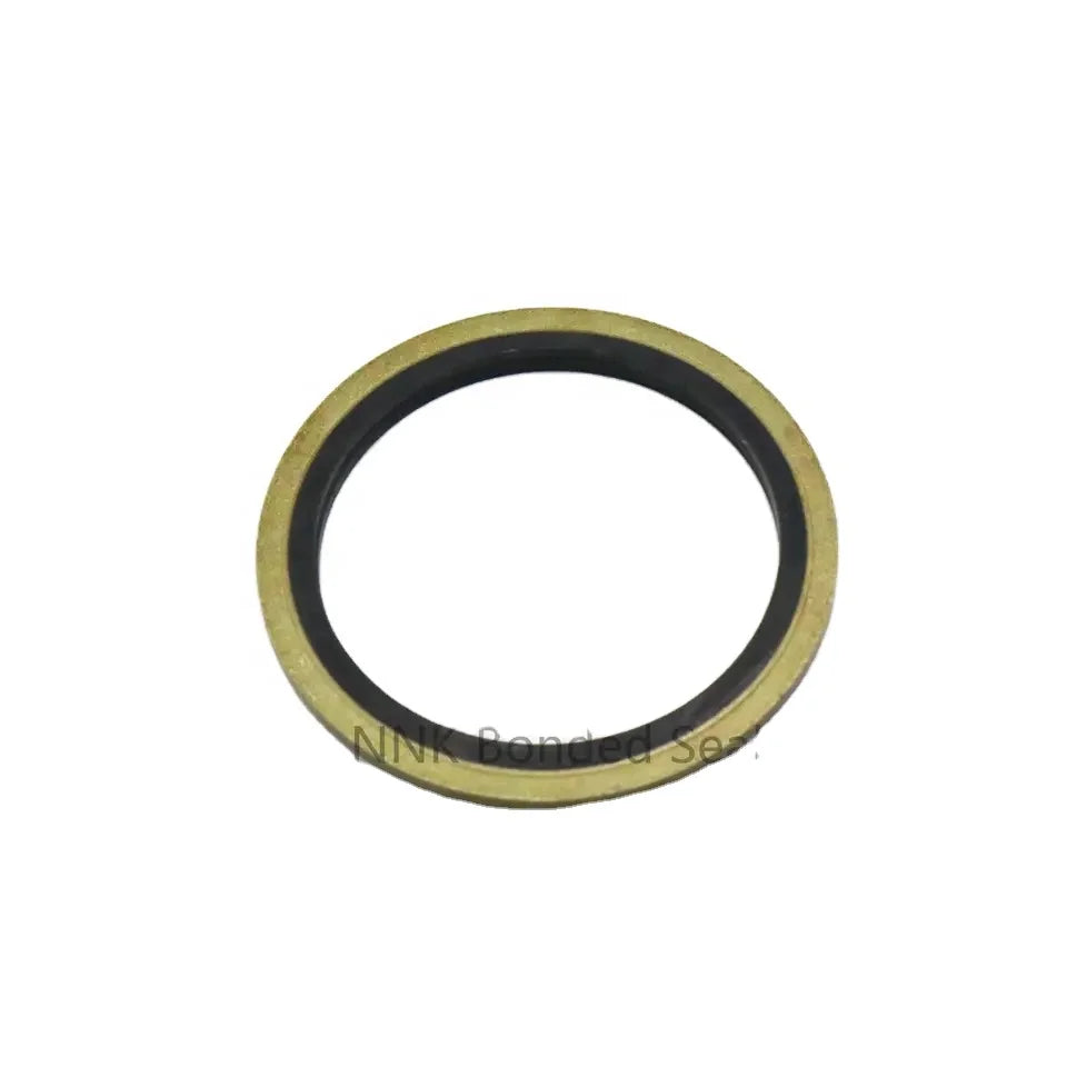 NNK Factory Sales Metal Metric Bonded Sealing Washer O Ring Washer NBR Rubber Dowty M39 Bonded Gasket Seal