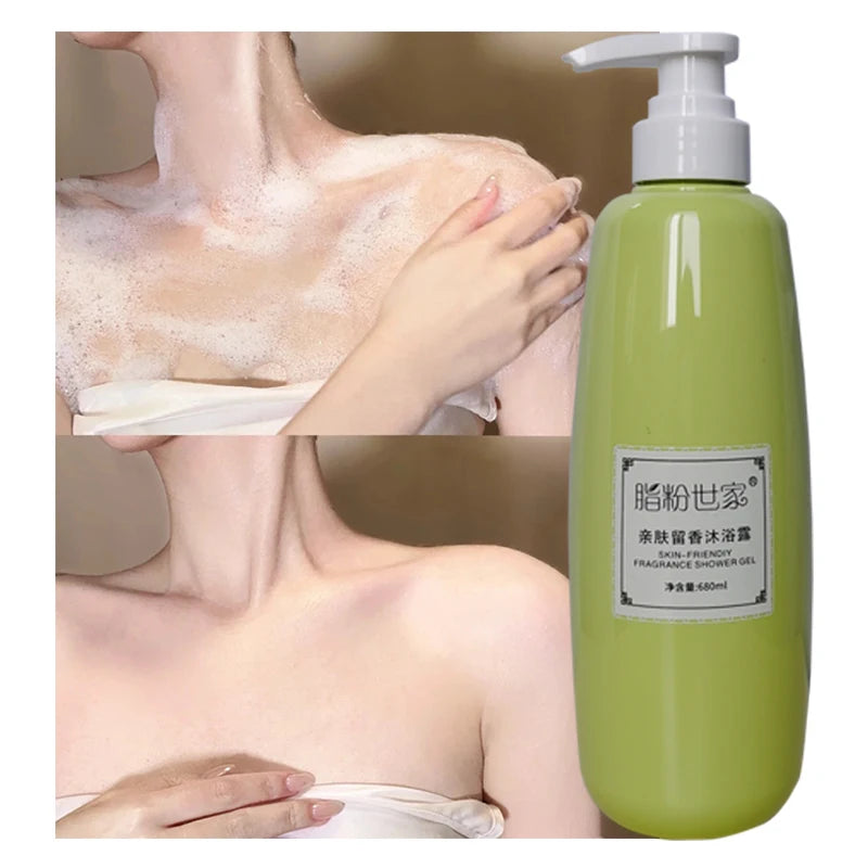 Hydrating Luxury Body Wash - Moisturizing Shower Gel with Hyaluronic Acid & Natural Oils for Silky Soft Skin
