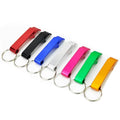 Custom Logo Eco-Friendly Aluminum Alloy Beer Bottle Opener Multi-Color Key Chain for Bar Restaurant and Home Use