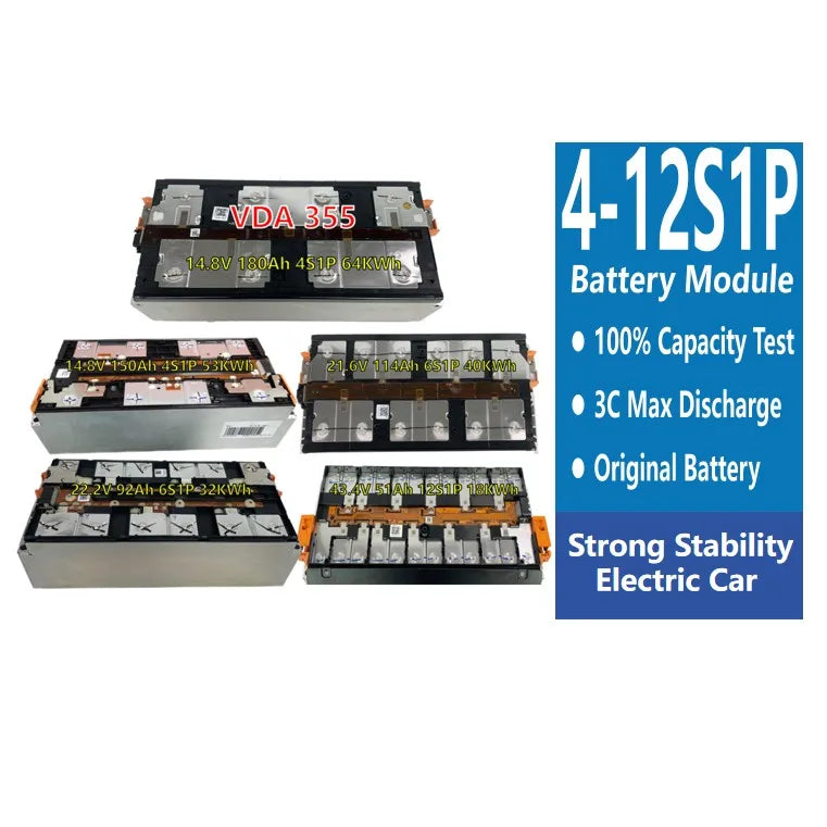 Starmax Catl 4S1P 153Ah 14.8V Li Ion Batteries Catl Rechargeable Nmc Lithium Solar Battery Nissan Leaf Battery Module