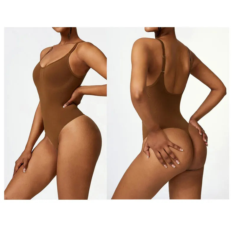 Women Girls One Piece Slimming Elastic Compression Jumpsuit Workout Bodysuit Running Yoga Romper for Women