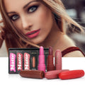 ALIVER Lady's Long Lasting Lip Colour Makeup Moisturizing Lipstick Setnourish Waterproof Mineral Bullet Matte Lipstick