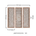 Farmhouse Wall Decorate Art Wood Carved Shabby Chic Wall Panel Rustic Interior Crafts Wood Decor All-season
