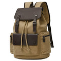 Chinese Large Outdoor Waterproof Zipper Letter Pattern Canvas Laptop School Backpack for Girls