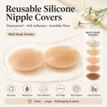 Waterproof Reusable Invisible Breast Nipple Pasties Sticky Adhesive Silicone Cover Wholesale