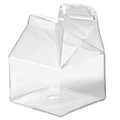 Elegant Half Pint Glass Milk Carton Elegant Drinkware for Creamer Product Type Glass Drinkware