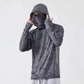 Custom Men's Quick Dry Bamboo Fiber Long Sleeve Breathable Sun protection Shirt
