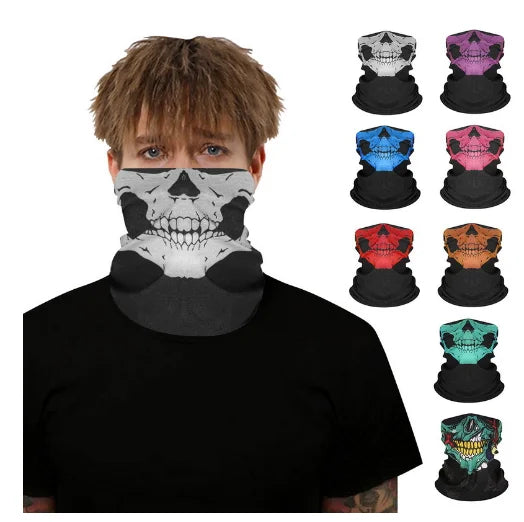 Multifunctional Seamless Mask Scarf for Outdoor Cycling for Sun Protection Riding Live CS Bib Magic Bandana Bicycle Accessories