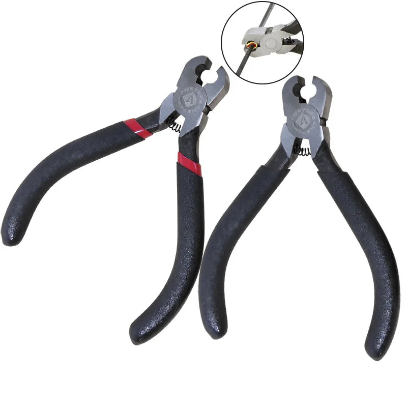 Hunting Compound Bow String Nocking Points Metal Material Plier Arrow Nock Brass Buckle Use Archery Vise