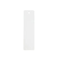 0.45mm Aluminum Custom One-sided Bookmarks Sublimation Bookmark Blanks with Tassel