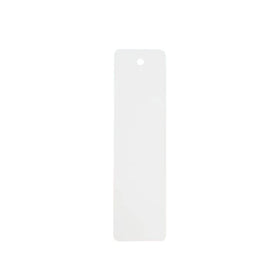0.45mm Aluminum Custom One-sided Bookmarks Sublimation Bookmark Blanks with Tassel