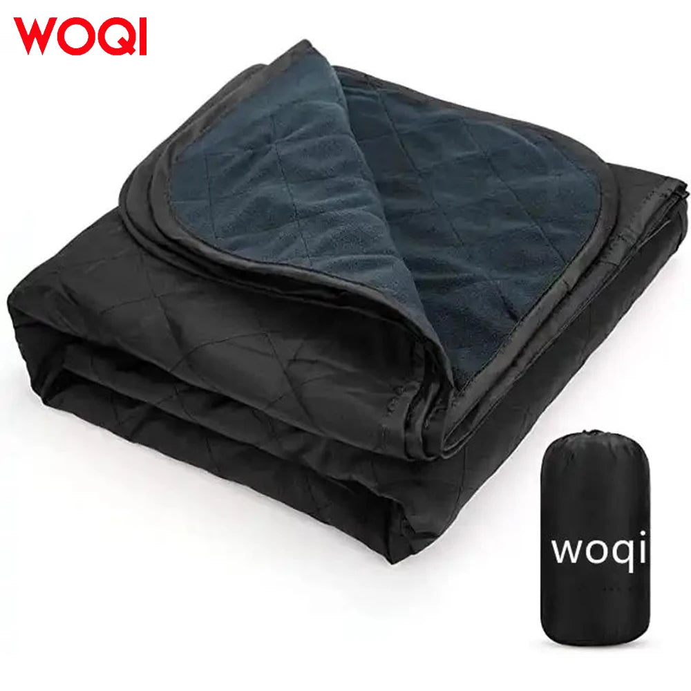 Woqi  Outdoor Festivals Park Picnic Blanket   Family Suitable for Four Seasons