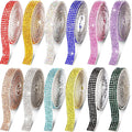 Popular Self-Adhesive Diamond Tape Crystal Rhinestone Decorative Sheet for Craft
