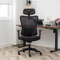 Luxury Comfortable Adjustable Manager Office Chair Mesh Ergonomic Office Chair for Office Fabric Iron Modern Swivel Chair 9018
