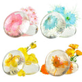 Moisturizing Mild Handmade Soap Essential Oil Organic Natural Dried Flowers Amino Acid Transparent Bar Soap