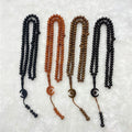 99 Muslim Rosary Beads Moon and Star Islamic Prayer Beads TASBIH Arabic Necklace Eid Gifts