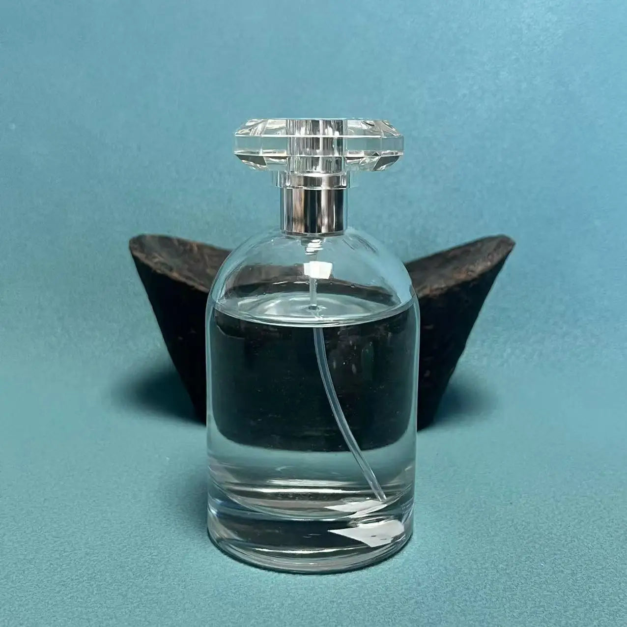 Factory Transparent 17.2mm Square Surlyn Plastic Perfume Bottle Cap for 15mm Pump Sprayer