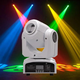 U`King 24W RGBW LED White Stage Light Gobo Beam Shaking Head Dj Disco RGBW Stage Lights