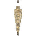 Beauty Luxury Crystal Delicate Modern Chandelier Light Fixtures Villa Duplex Lobby Living Room Pendant Staircase Big Chandelier