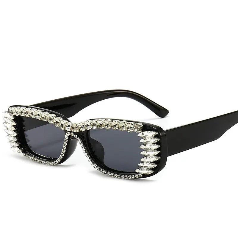 2025 Shining Sunglasses Women Luxury Brand Diamond Sunglasses Italy Design for Party