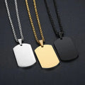 Stainless Steel Laser Cut Heart Shape Necklace Custom Logo Blank Bar Necklace Personalized Pet Dog Tags Oval Necklace for Female