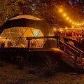 6m Diameter Outdoor Hotel Dome House Glamping Geodesic Dome Tent for Sale With PVC Roof Cover