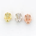 CZ Micro Pave Egyptian Pharaoh Head and Sphinx Beads Copper Alloy for Men Bracelet Charms for Jewelry Making