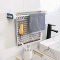 High Quality Luxury Folding Towel Clothes Rack Free Standing Vertical Wall-mounted Aluminum Alloy Bath Accessory on Sale
