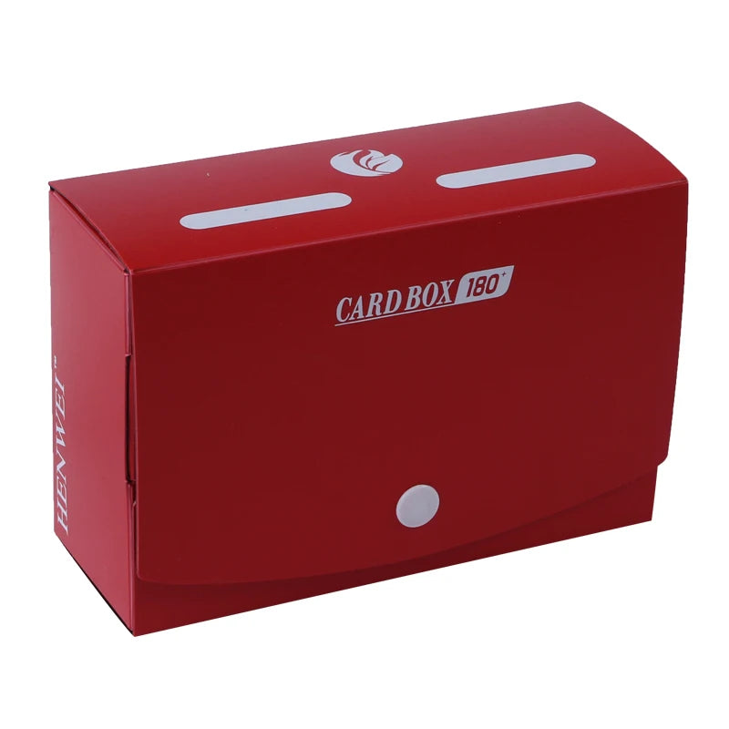 HENWEI Custom Storage Flip Card Deck Box Case Colorful PP Plastic Waterproof Package for Board Games Made in Guangdong