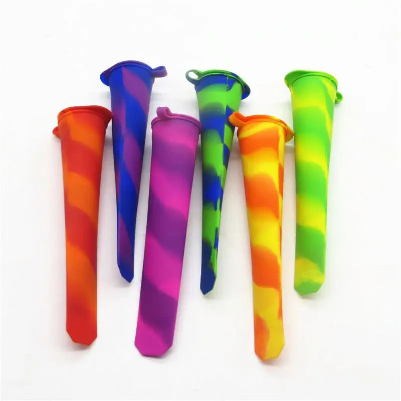 Non-toxic Silicone Ice Cream Mold Handheld Popsicle  Candy Chocolate Soap Baking Kitchen Accessories