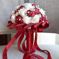 Wholesale New Design Silk Bouquet Flower for Beautiful Wedding Bridal Bouquet Flowers