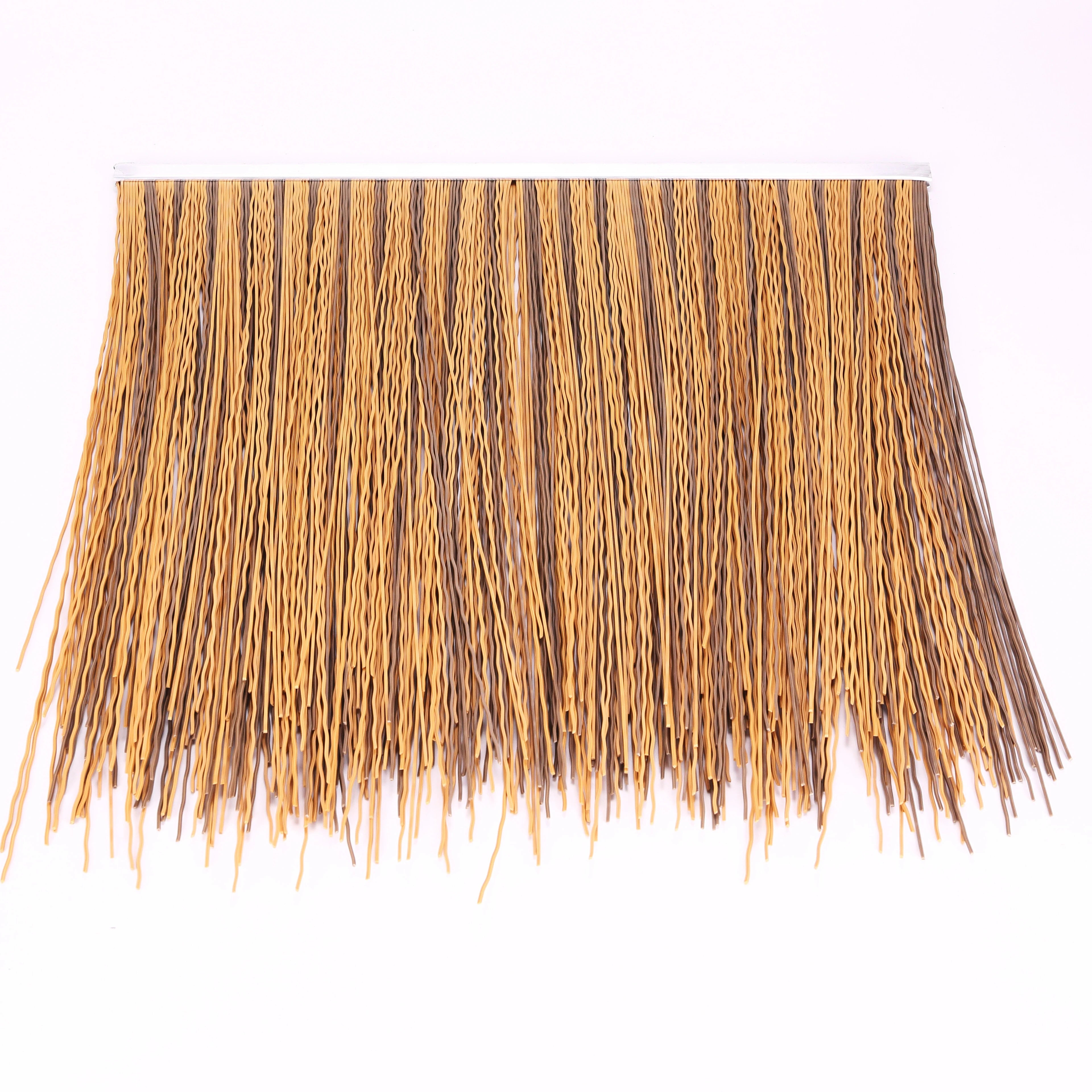 Artificial  Material Water Reed Leaf Thatching Roof Beach Umbrella Garden  Pergolas Synthetic Thatch