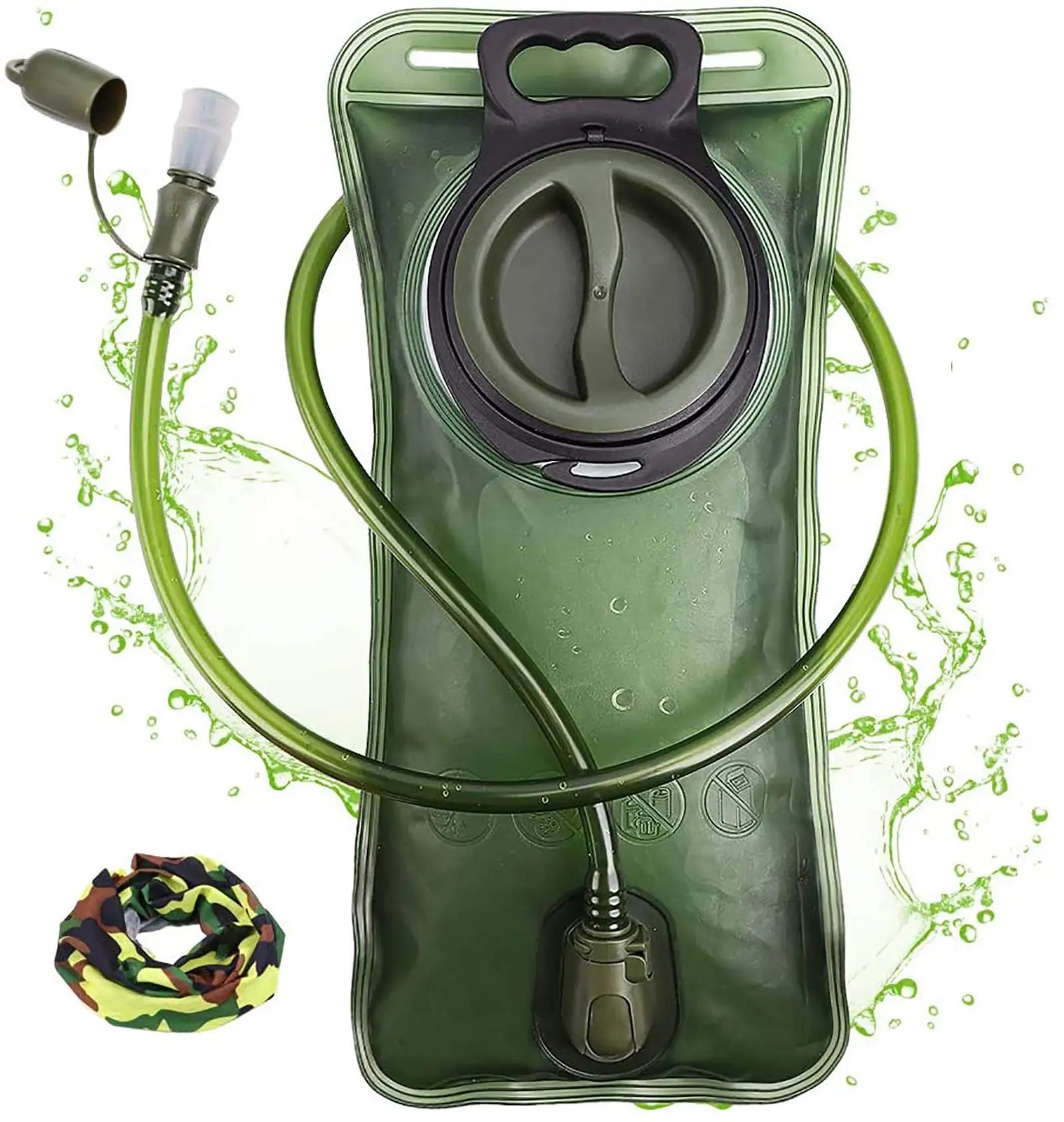 Water Pressure Test Greater Than or Equal to 60 Kg Hydration Bladder Foldable Proof Water Reservoir Storage Bag Water Bladder