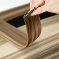 LeShine 20g Invisible Genius Weft New Weft Hair Thin Soft Light Can Be Cut No Return Comfortable Genius Weft