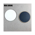 Wholesale Souvenir Custom Round Shape 55mm Printable Wooden MDF Blank Sublimation Fridge Magnets