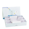Custom White Printing Packaging Gift Box Cardboard Lid and BaseSkincare Paper Gift and Craft  Box with Recycled Insert Tray