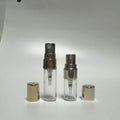 3ml Mini Perfume Bottle Clear Glass With Sprayer Empty Perfume Sample Bottle