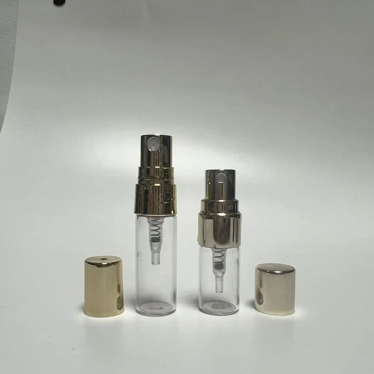 3ml Mini Perfume Bottle Clear Glass With Sprayer Empty Perfume Sample Bottle