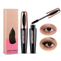Wholesale 24H Waterproof Sweatproof 4D Mascara Long Lasting Thick Slender Fiber Volume Mascara That Does Not Smudge